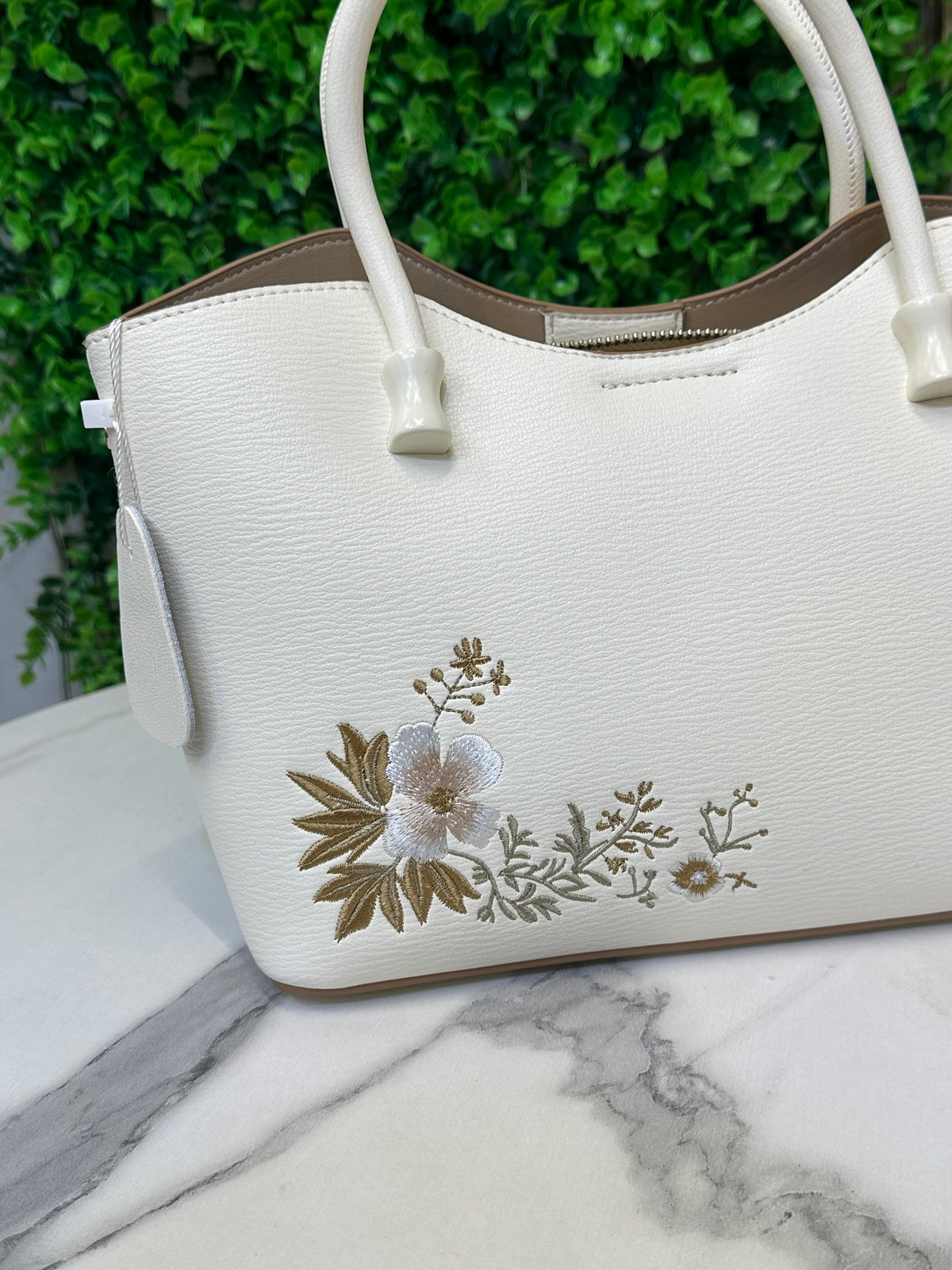 Flowery cross -body & hand bag