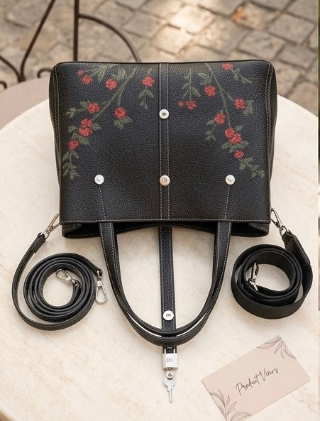 Flory Leather Handbag
