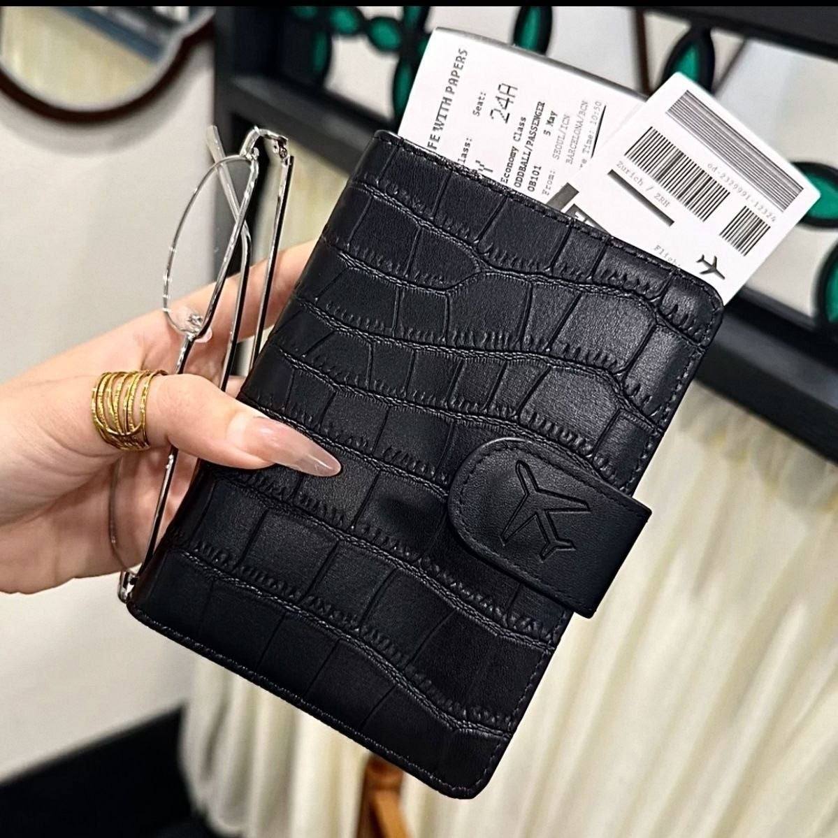 Elegant Passport Cover