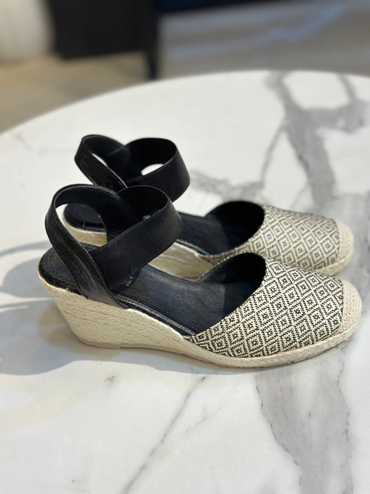 Woven Wedge Sandal