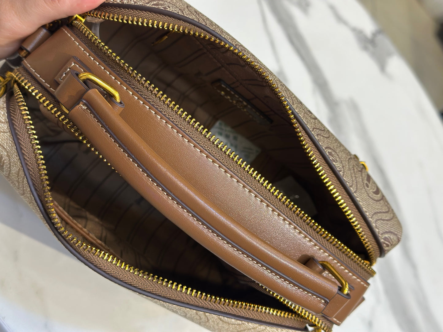 Gusachi 1981 Monogram Doctor Bag with Dual Strap