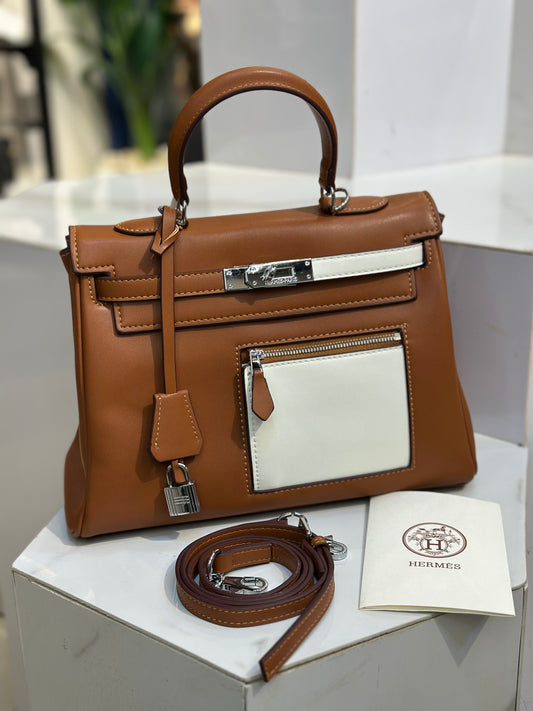 Hermès Mirror Quality Handbag with Full Accessories