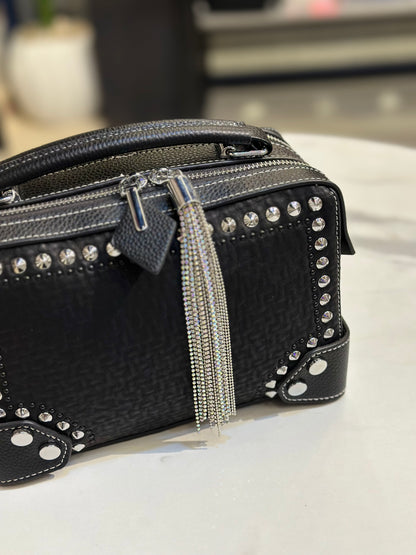Studded Mini Boxy Bag