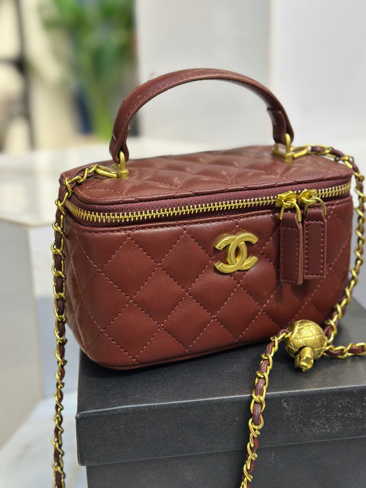 Chanel Cross-Body mirror with box