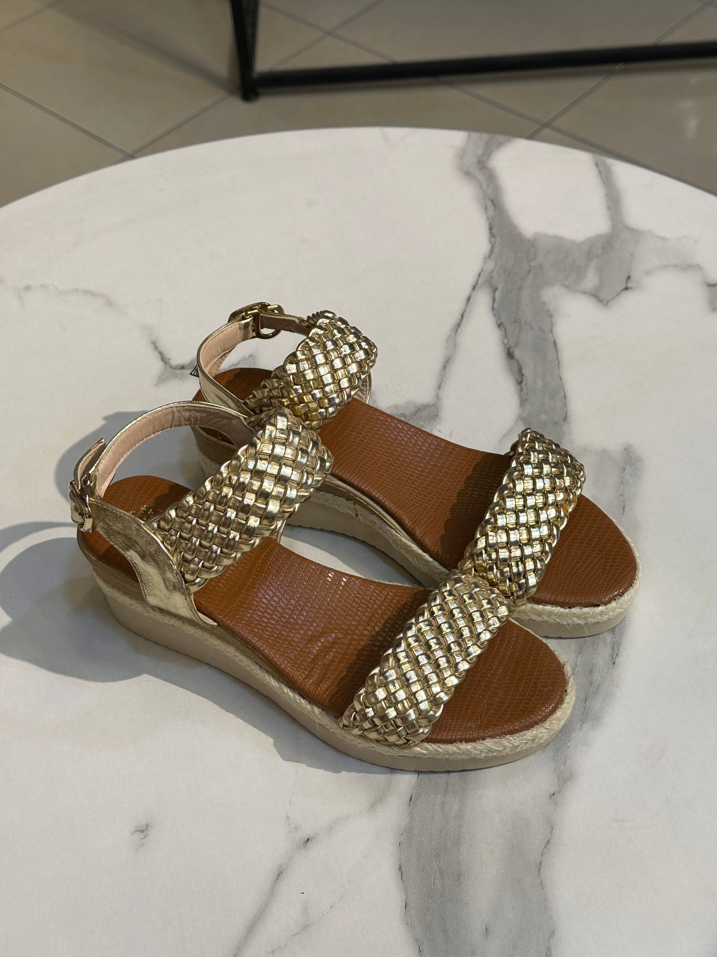 Braided Straps Comfort Sandal – 3 cm Heel