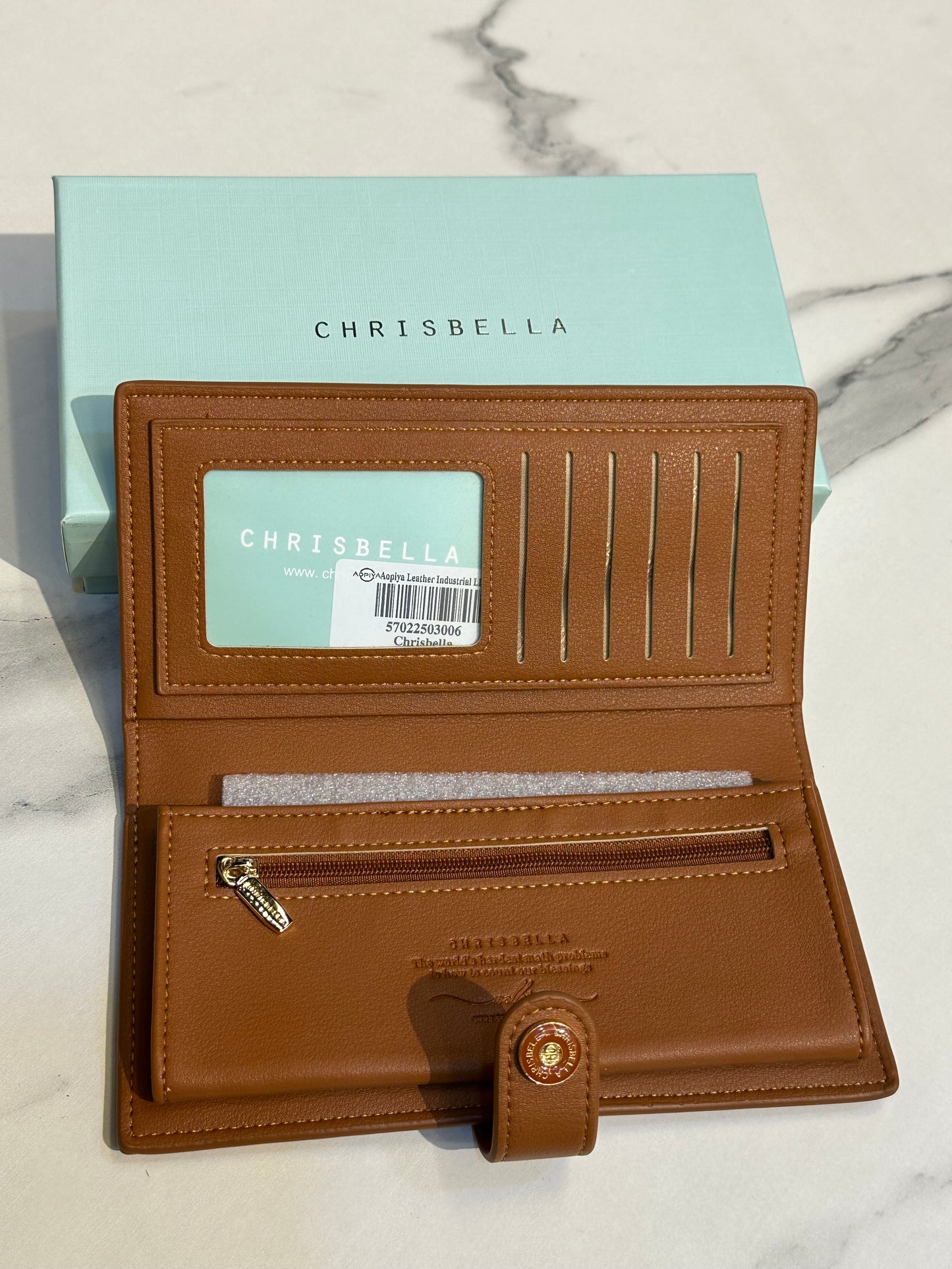 Chrisbella wallet with box