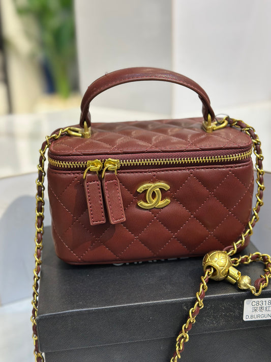 Chanel Cross-Body mirror with box