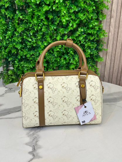 Chocolate Bear Mini Tote Bag