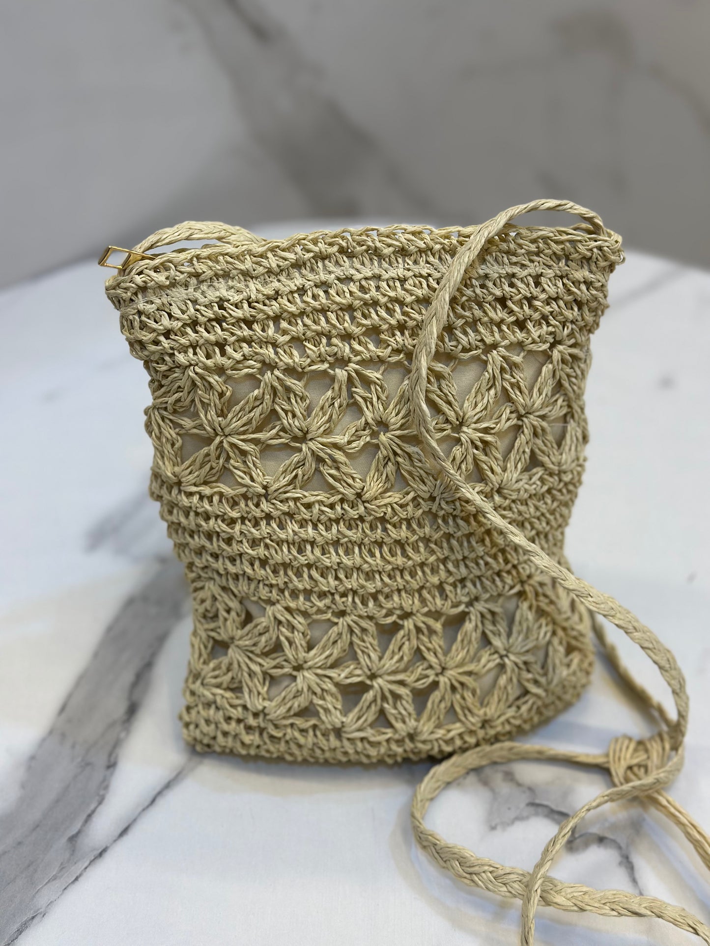 Women’s Summer Straw Crossbody Bag