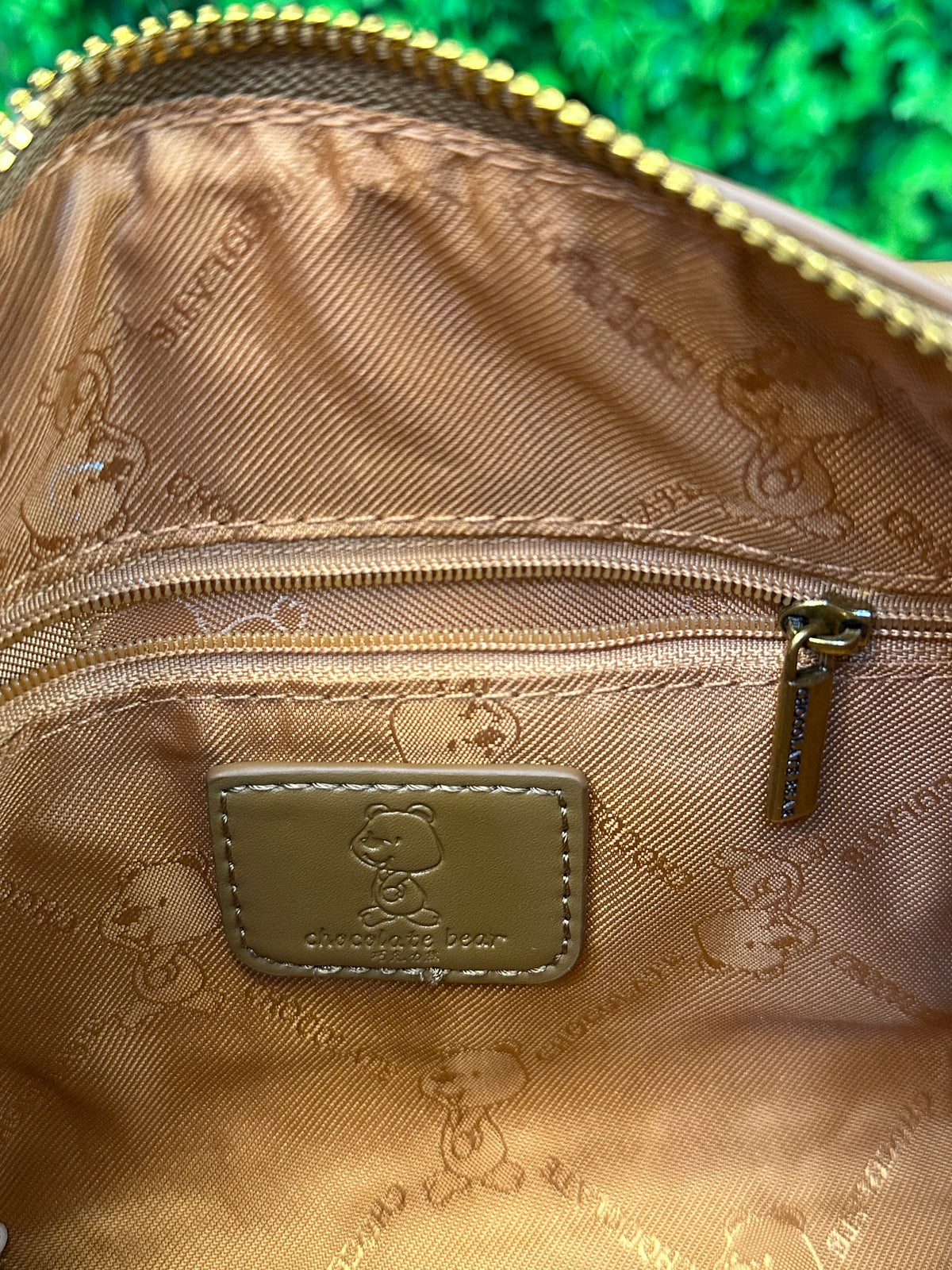 Chocolate Bear Mini Tote Bag
