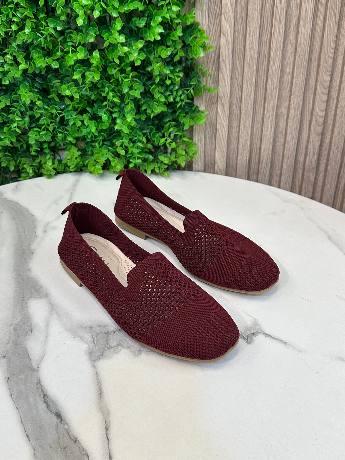 Women's Knitted Mesh Ballet Flats