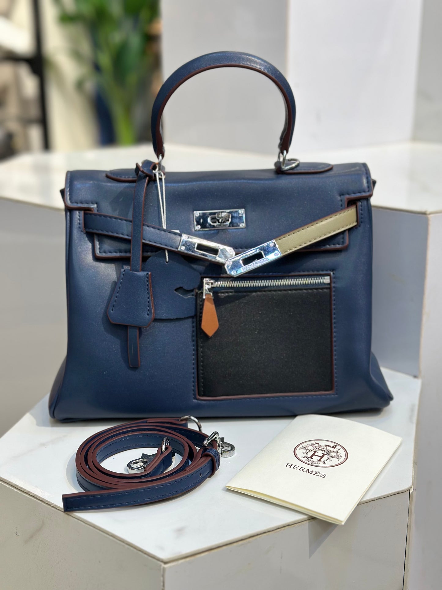 Hermès Mirror Quality Handbag with Full Accessories