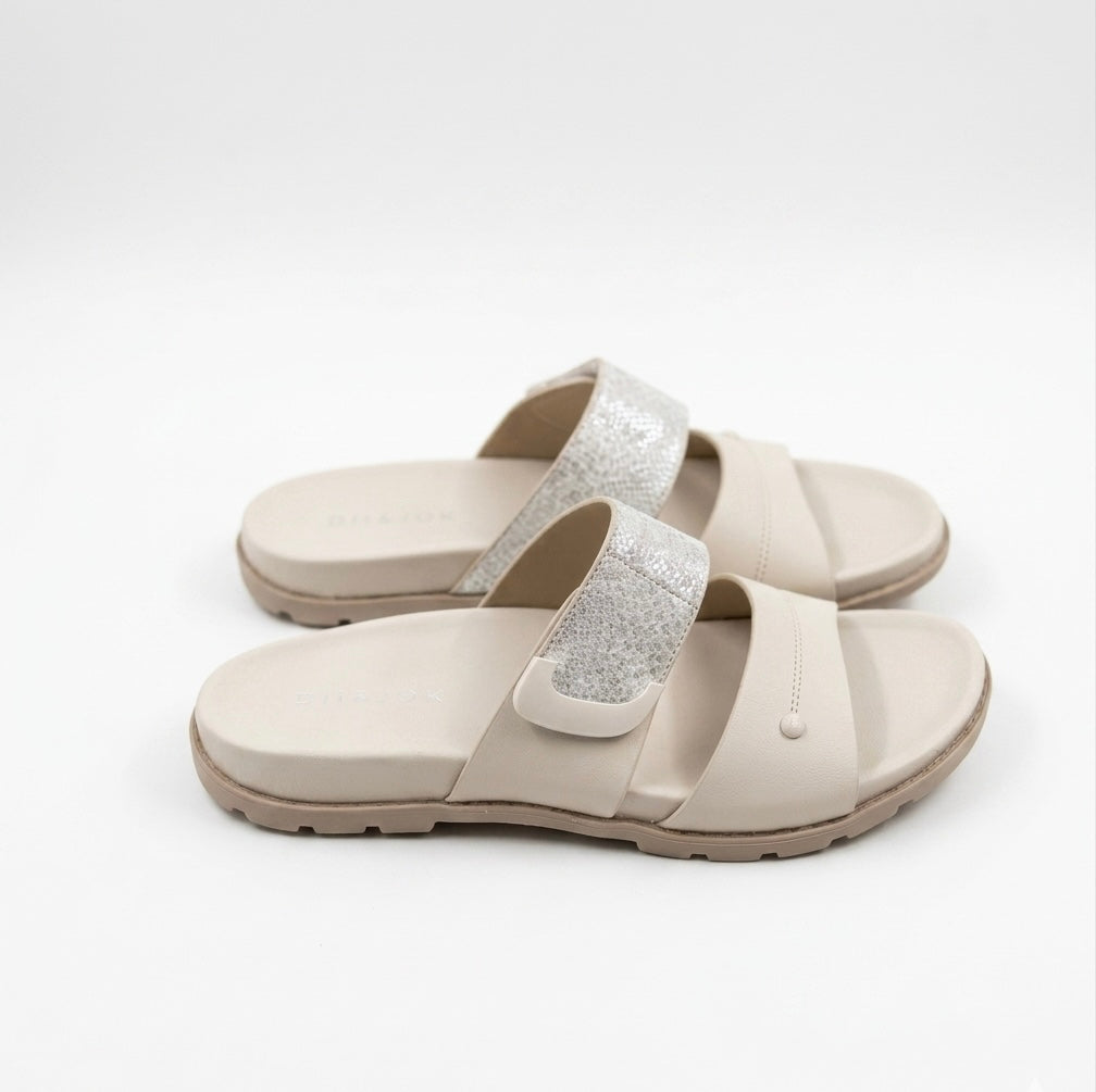 Everyday Comfort Dual Strap Velcro Slides