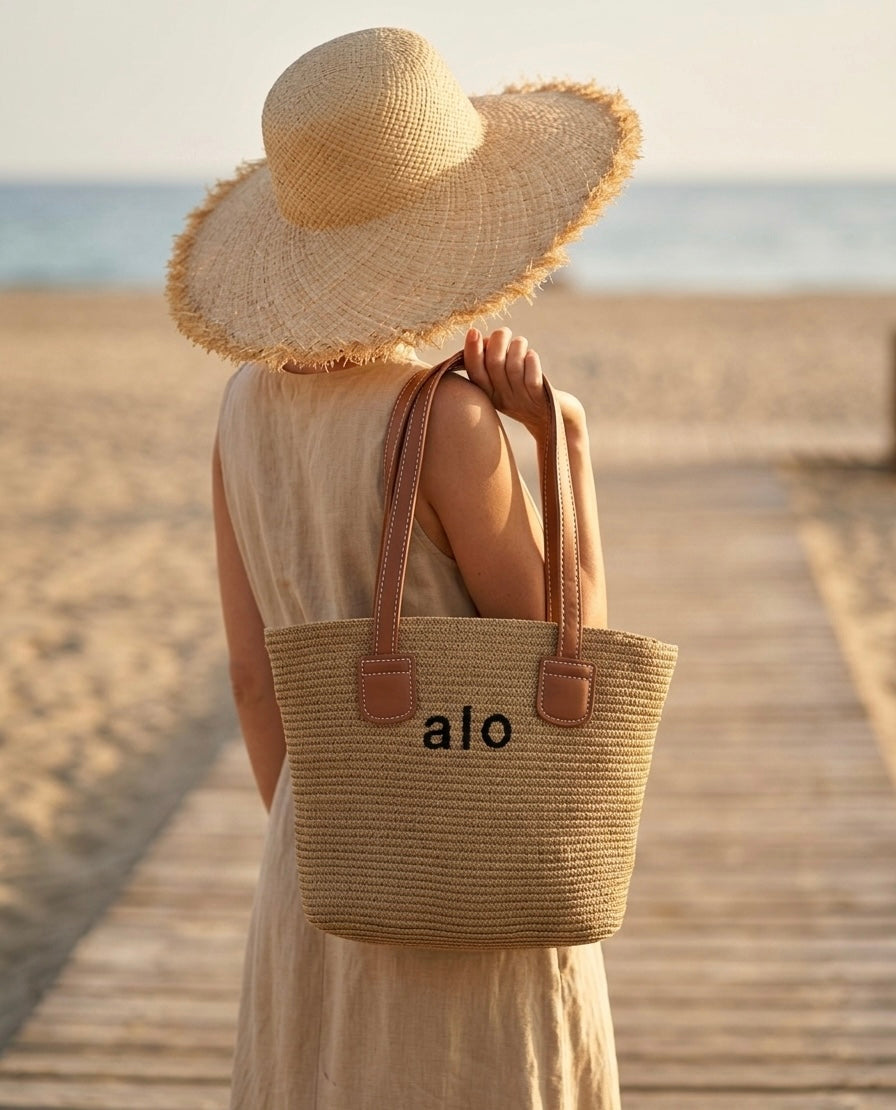 alo Coastal Tote Bag -inspired