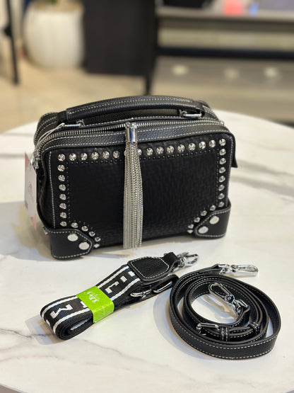 Studded Mini Boxy Bag