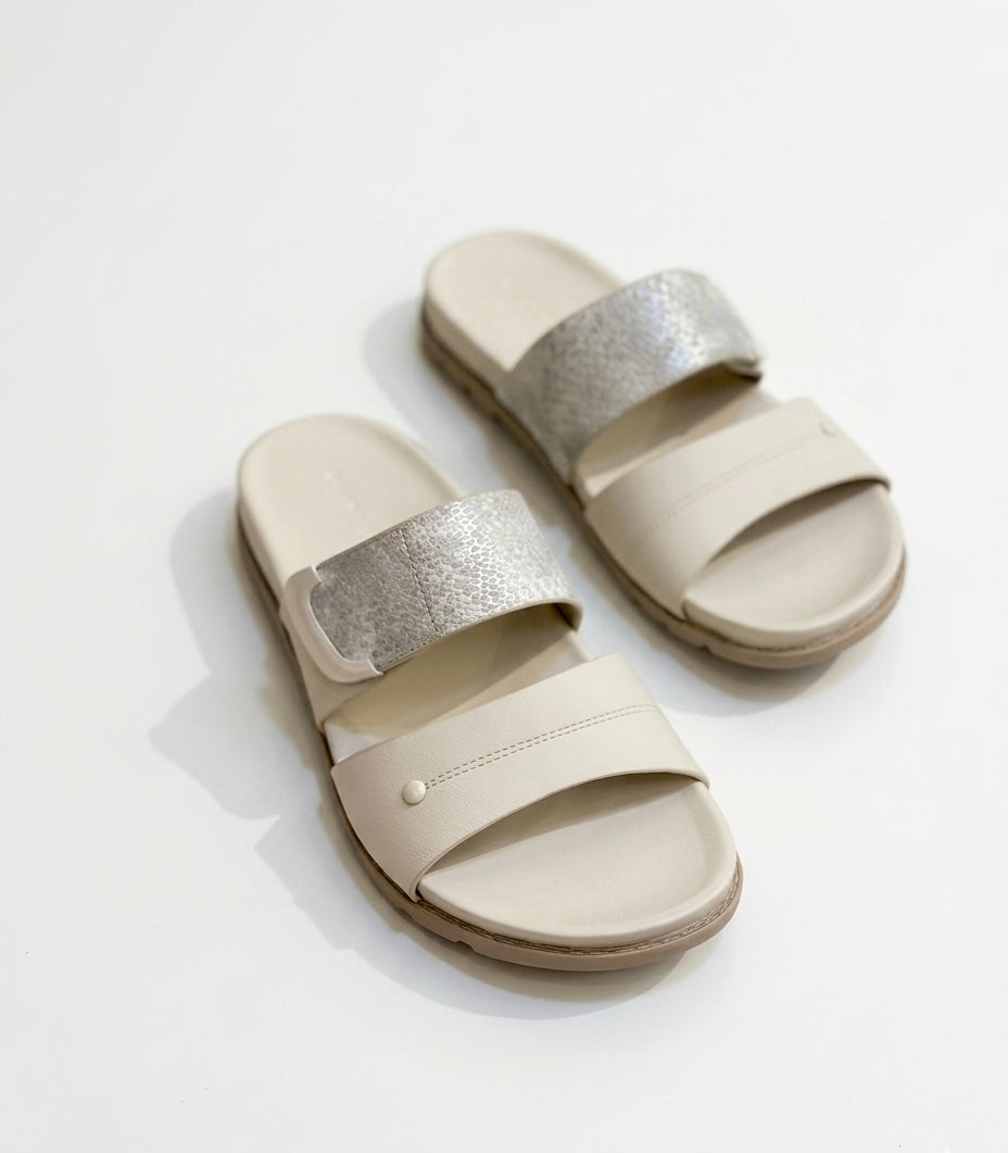 Everyday Comfort Dual Strap Velcro Slides