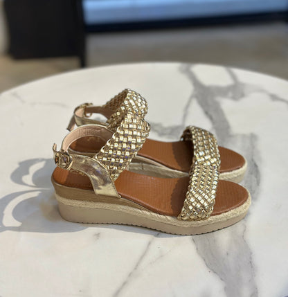 Braided Straps Comfort Sandal – 3 cm Heel