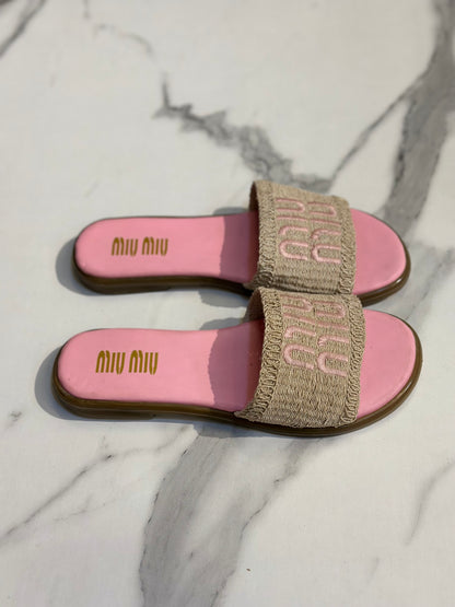 miu miu Slipper -inspired