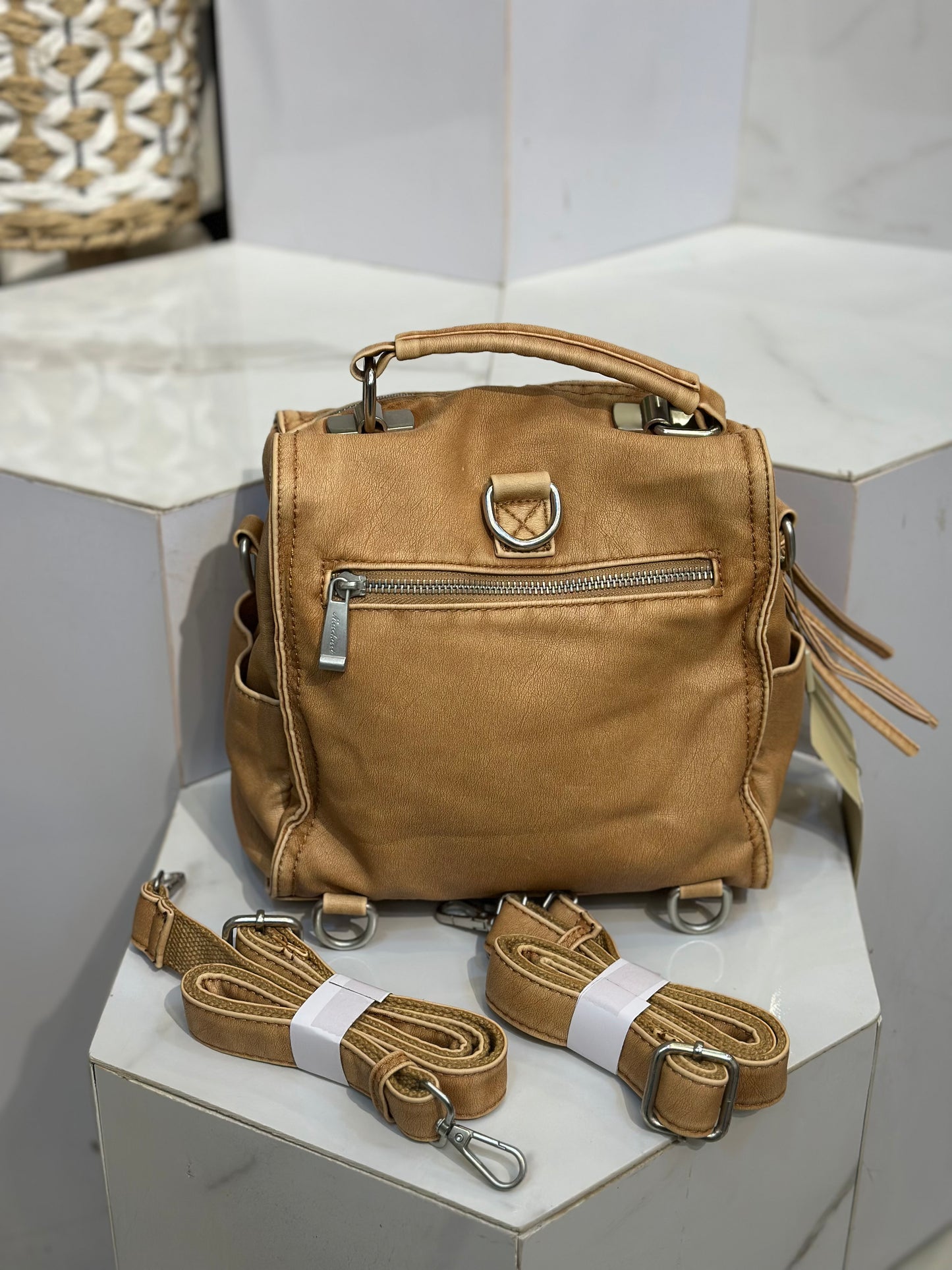 Multi-Style Soft Leather Bag