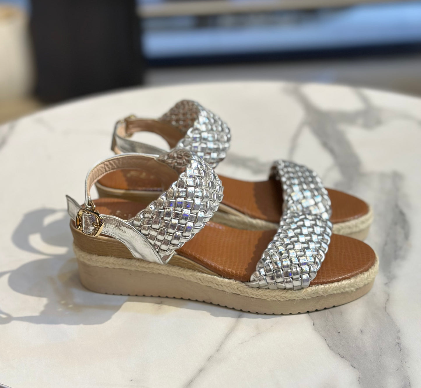 Braided Straps Comfort Sandal – 3 cm Heel