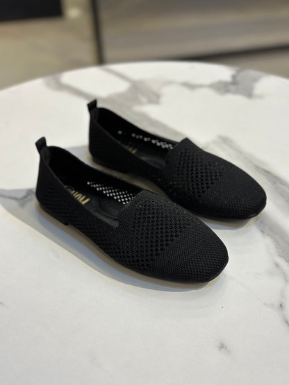 Lightweight Mesh Slip-On Flats