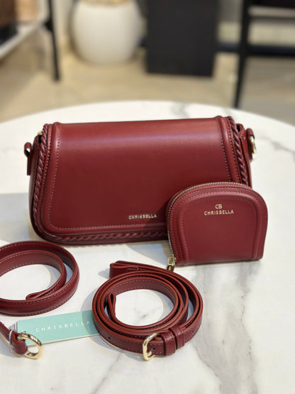 Chrisbella Chic Crossbody Bag Set