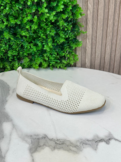 Women's Knitted Mesh Ballet Flats