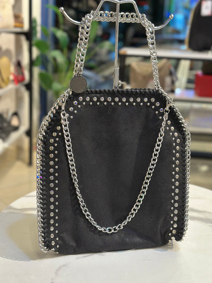 Studded Chain Tote Bag -stella inspired-jambo size