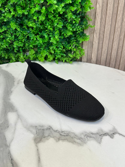 Women's Knitted Mesh Ballet Flats