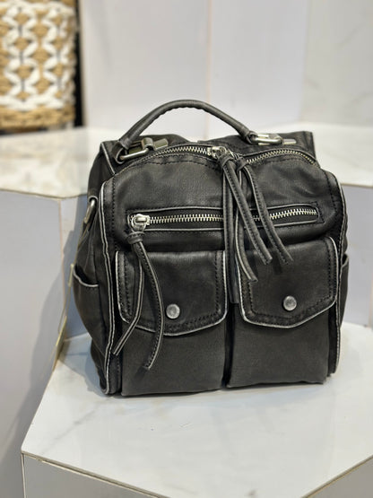 Multi-Style Soft Leather Bag