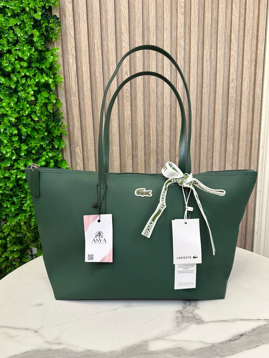 Large Zippered Tote Bag with Long Double Handles – Everyday Casual & Work Style