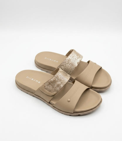 Everyday Comfort Dual Strap Velcro Slides