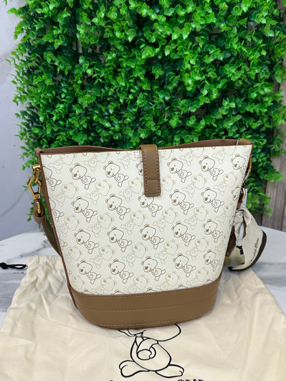 Chocolate Bear Bucket Bag