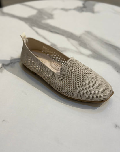 Lightweight Mesh Slip-On Flats