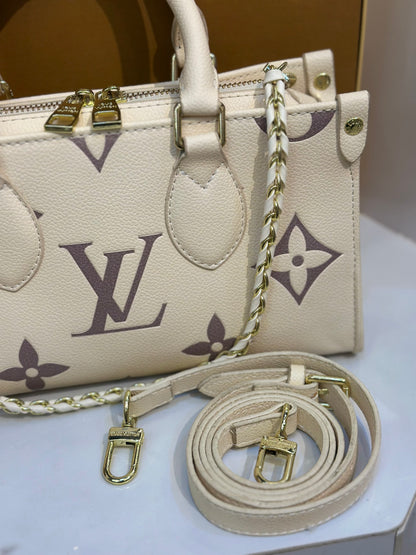lv shoulder bag -on the go edition