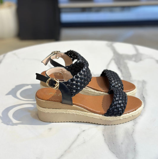 Braided Straps Comfort Sandal – 3 cm Heel