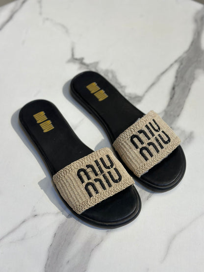 miu miu Slipper -inspired