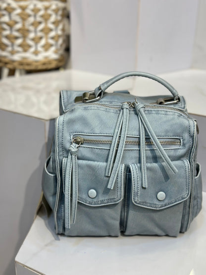 Multi-Style Soft Leather Bag
