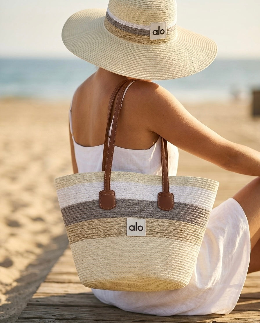 Summer Escape Beach Bag & Hat Set