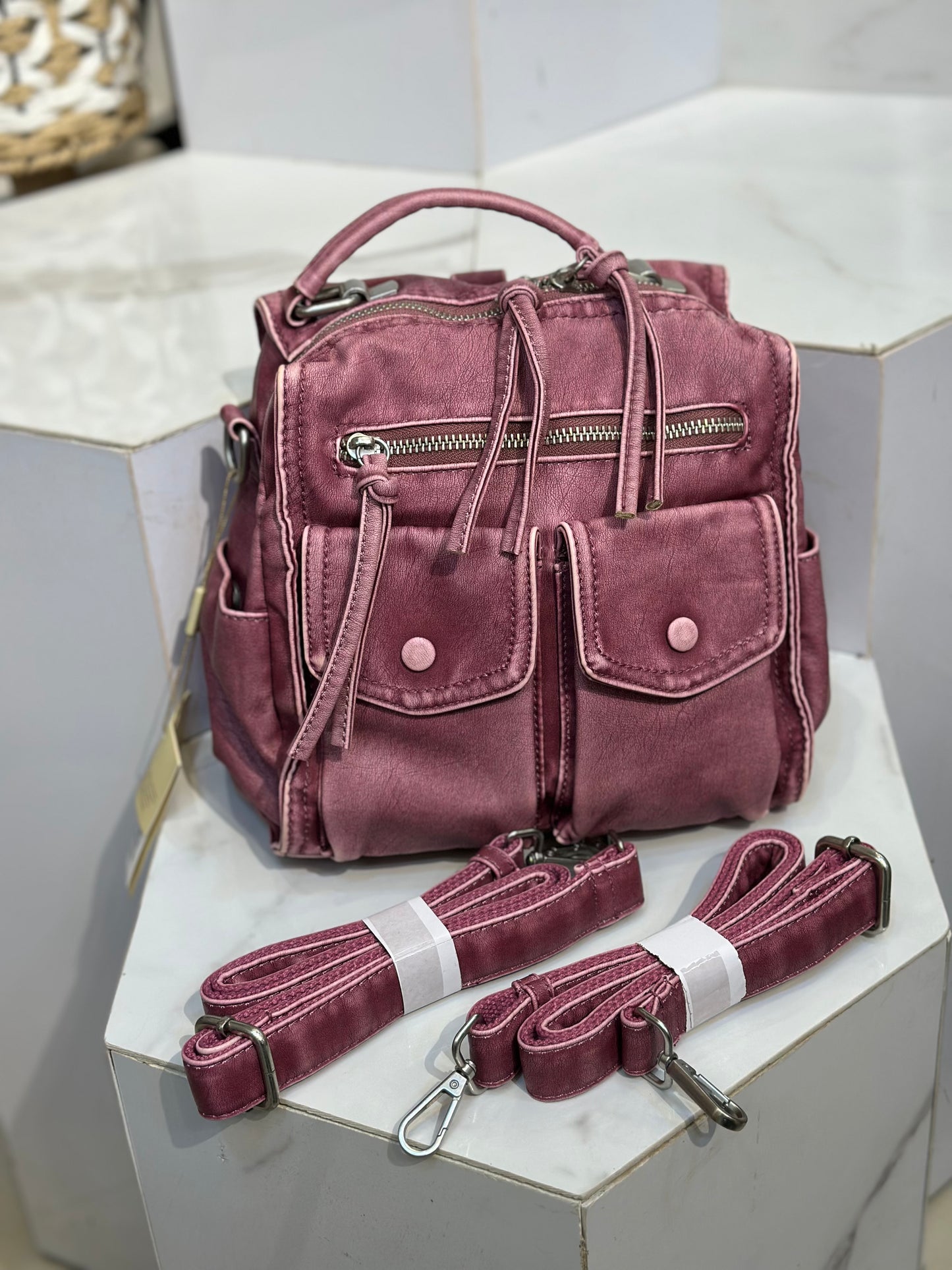 Multi-Style Soft Leather Bag