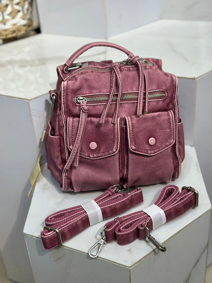 Multi-Style Soft Leather Bag