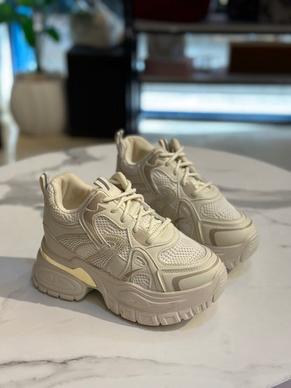 Ultra Chunky Platform Sneakers | 7CM Hidden Wedge