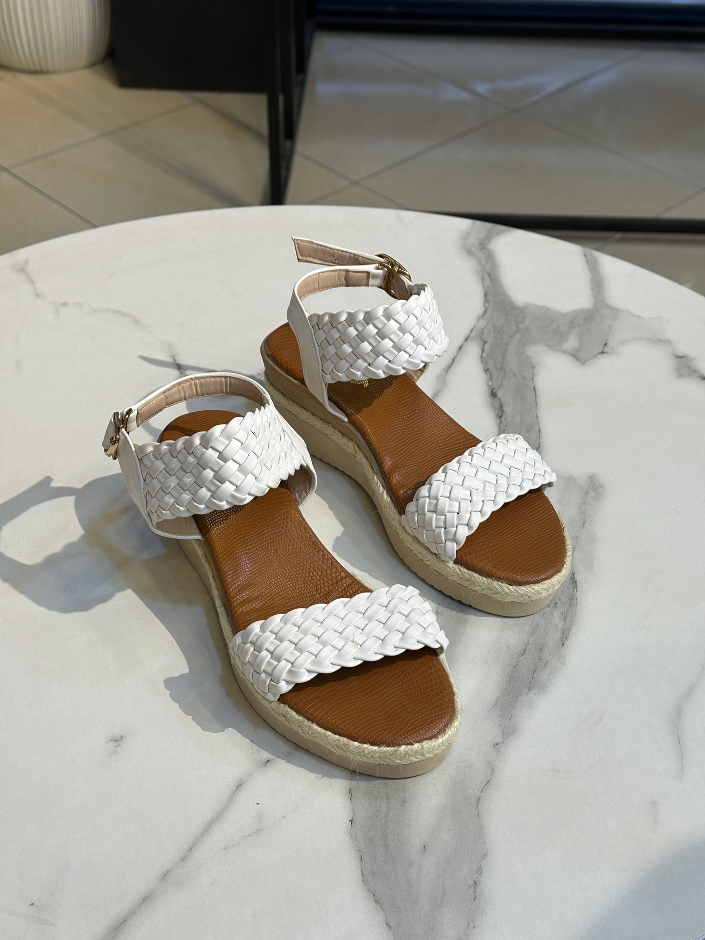Braided Straps Comfort Sandal – 3 cm Heel