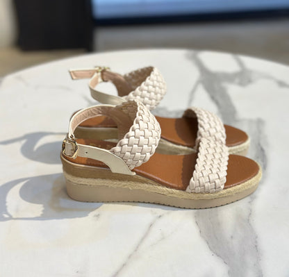 Braided Straps Comfort Sandal – 3 cm Heel