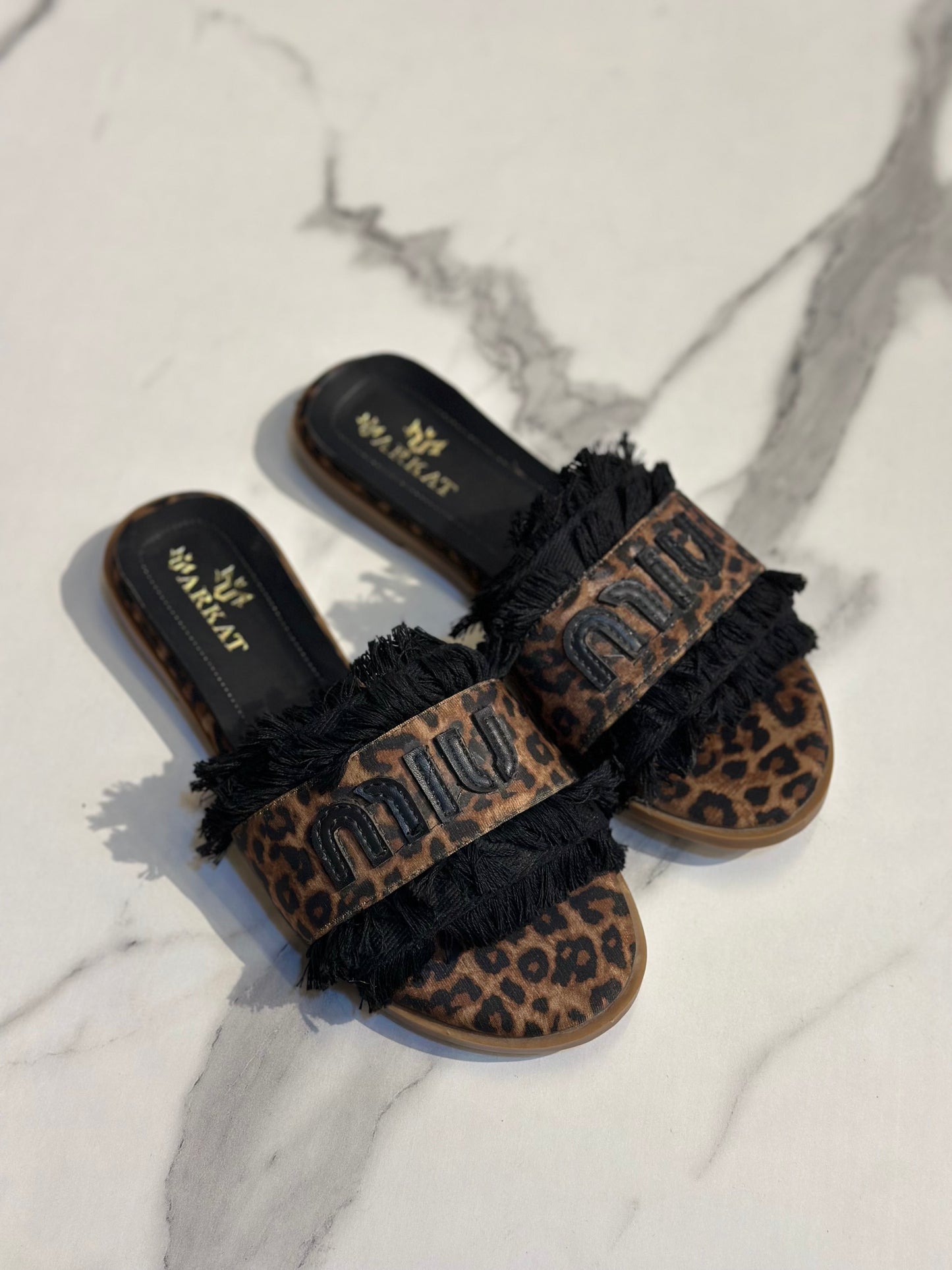 Trendy miu miu -inspired Slipper