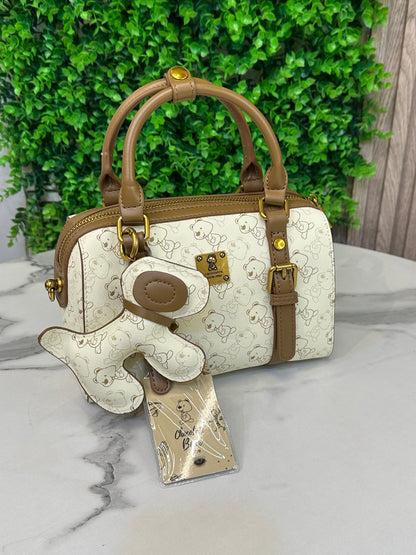 Chocolate Bear Mini Tote Bag