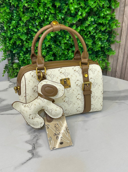 Chocolate Bear Mini Tote Bag