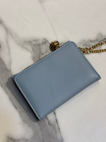 Satin Bow Detail Wallet