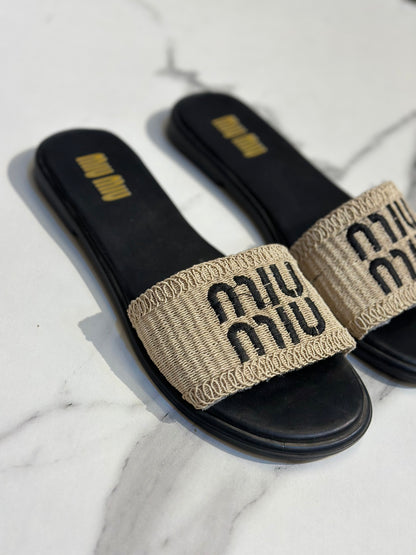miu miu Slipper -inspired