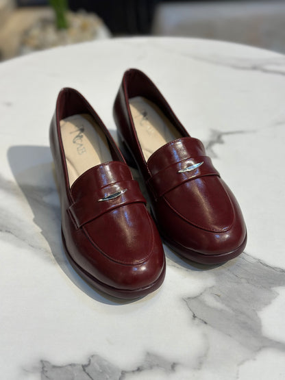 Classic Block Heel Loafer